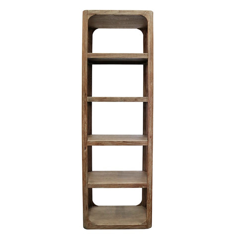Elm Wood Bookcase / Shelving Unit - Gorgeous Minimalist Design