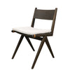 Modern Cortez Dining Chair / Occasional Chair With Removable Cushions