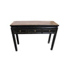 Antique Style Black Shanhai Console Table Poplar Wood