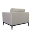 Tyson Comfortably Luxurious Modern Armchair Grey Colour