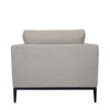 Tyson Comfortably Luxurious Modern Armchair Grey Colour