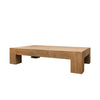 Rustic Reclaimed Elm Wood “Olma” Interior Design Coffee Table