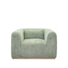 Melrose Luxurious Modern Armchair Baltic Forest