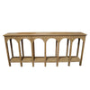 Rhett Recycled Cedar French Country Chic Interior Design Console Table / Hall Table