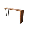 Rio Rustic Modern Wood Slab Console Table / Hall Table