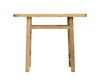 Shorter Natural No Drawer Parq Reclaimed Elm Console Table  / Hall Table - Handcrafted Farmhouse Chic