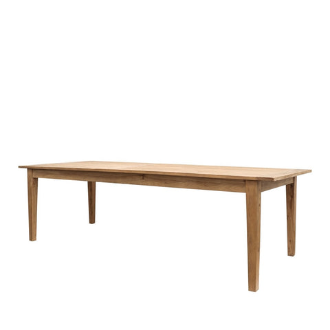 Basque Elm Wood French Country Farmhouse Chic Dining Table