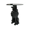 Poodle Dog Side Table Interior Decorative Showpiece