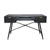 Berlin Desk / Console Table With Rattan Drawers - Couture