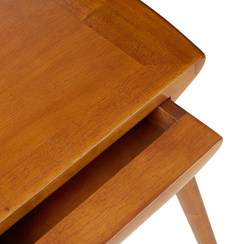 Classical Sixties Bergen 40cm Side Table / Bedside With Drawer