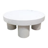 White ‘Concrete Look’ Tuba Coffee Table