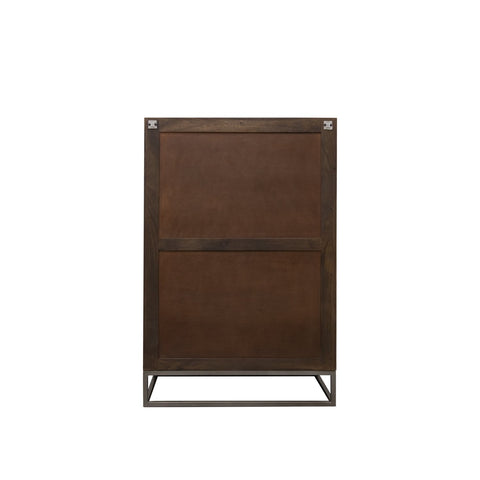 Felix Carved 4 Door Sideboard Cabinet / Cupboard Modern Chic (Smaller)