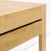 Aspen American Ash Wood Modern Geometric Bedside Table