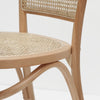 Bentwood Café Artistic Rattan Natural Dining Chair