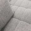 Soho Two Seater Modular Contemporary Sofa - Silver Grey