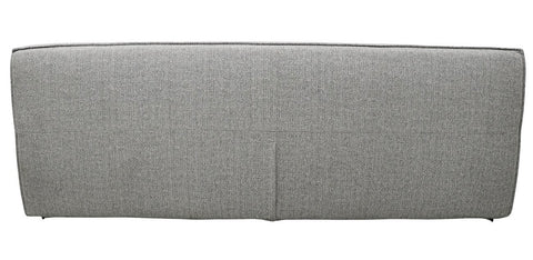 Soho Three Seater Modular Contemporary Sofa - Silver Grey