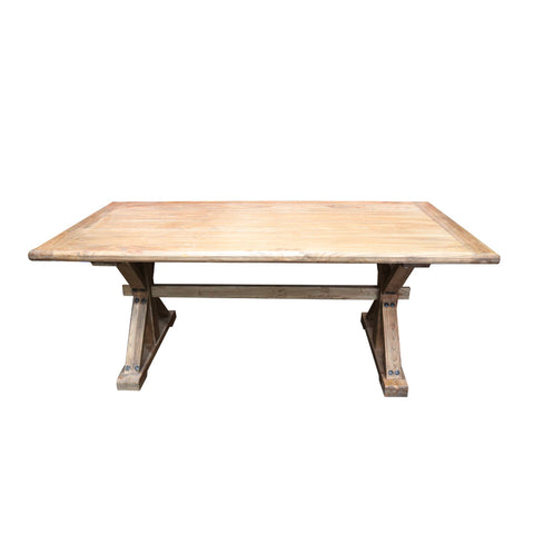 Paulo Reclaimed Elm Dining Table - Ornate & Exquisite