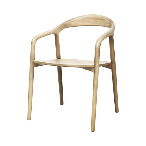 Margot Dining Chair Natural Ash Wood - Haute Couture