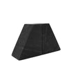 Marble Bookends Decorative Ornaments - Black Marble