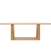 Oregon Architectural Modern Oak Wood Dining Table