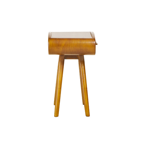 Classical 60s Bergen Side Table / Bedside With Drawer