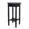 Cyrus Round Bedside Table / Side Table - French Country Chic
