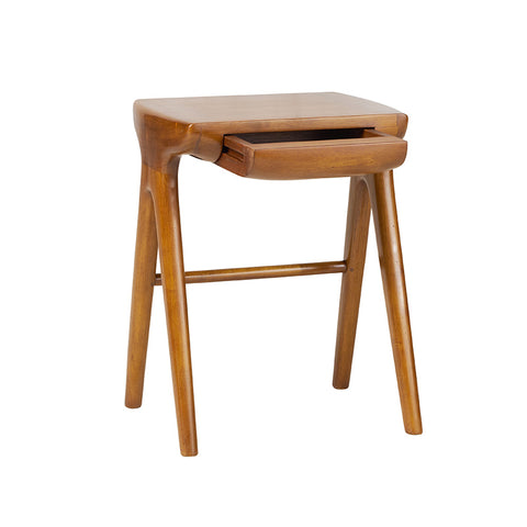 Classical Sixties Bergen 40cm Side Table / Bedside With Drawer