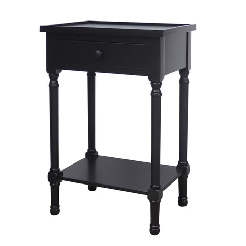 Cyrus Tray Top Bedside Table / Side Table - French Country Chic