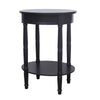 Cyrus Oval Bedside Table / Side Table - French Country Chic