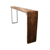 Rio Rustic Modern Wood Slab Console Table / Hall Table