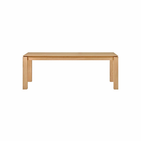 Mika Natural Oak Rectangle Dining Table - Modern Chic