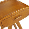 Classical 60s Bergen Side Table / Bedside With Drawer