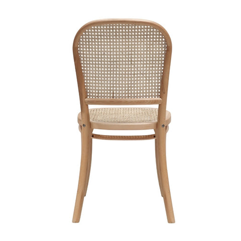 Bentwood Café Artistic Rattan Natural Dining Chair