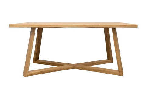 Arizona Oak Rectangle Dining Table - Modern Chic