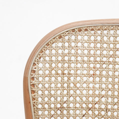 Bentwood Café Artistic Rattan Natural Dining Chair