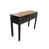 Antique Style Black Shanhai Console Table Poplar Wood