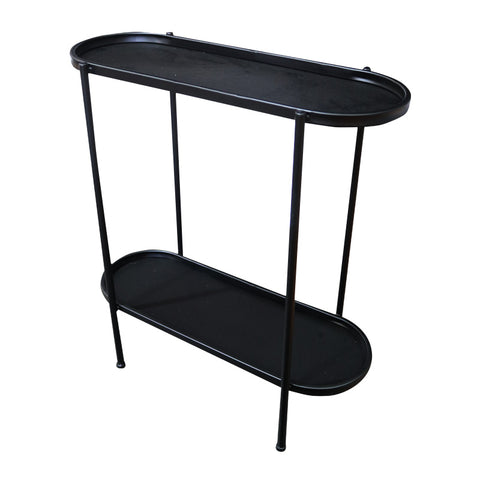 Double Tier Cole Oval Side Table