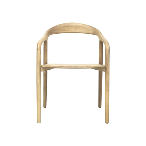 Margot Dining Chair Natural Ash Wood - Haute Couture
