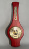 Barometer Rimu Tan Wood Wall Hanging With Thermometer & Internal Workings