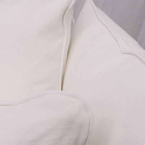 Keely Slipcover Sofa Lounge Chair / Occasional Chair White Colour