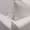 Keely Slipcover Sofa Lounge Chair / Occasional Chair White Colour