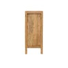 Natural Parq Reclaimed Elm Side Table Cabinet / Lamp Table - Handcrafted Farmhouse Chic