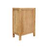 Natural Parq Reclaimed Elm Side Table Cabinet / Lamp Table - Handcrafted Farmhouse Chic
