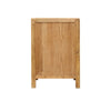 Natural Parq Reclaimed Elm Side Table Cabinet / Lamp Table - Handcrafted Farmhouse Chic