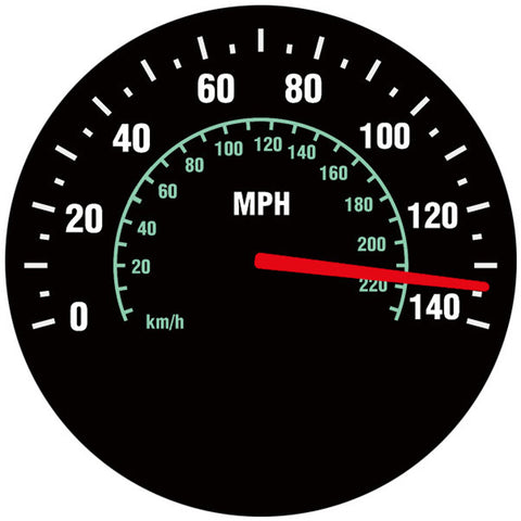 Car Speedo Coasters With Storage Holder