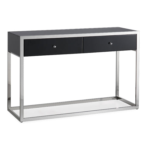 Luxury Modern Black Ashton Console Table Hall Table