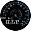 Car Speedo Coasters With Storage Holder