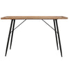Rattan Francisco Geometric Footed Console Table
