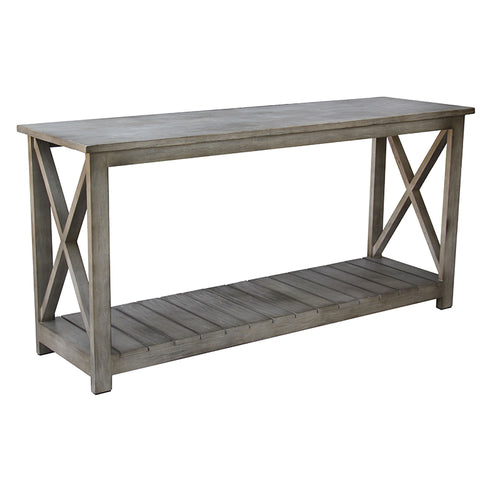 Manyara French Country Chic Cross Console Table