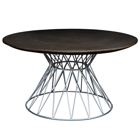 Sochi Round Geometric Chic Coffee Table